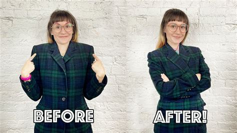 remove shoulder pads from blazer
